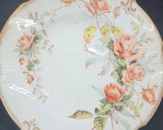 KPM Porcelain Plate with Roses