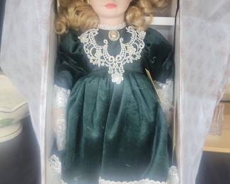 Genevieve Christmas Doll by Dynasty Collection
