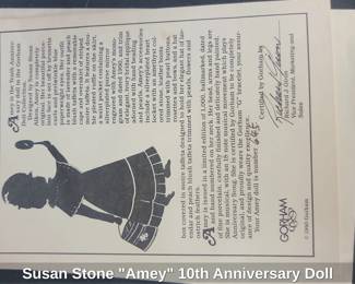 Susan Stone Amey tenth Anniversary Doll fourth image