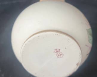 Robert Hanke Porcelain Vase with Floral Motif B second image