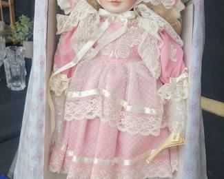 Dynasty Doll Collection Christine Leigh Porcelain Doll