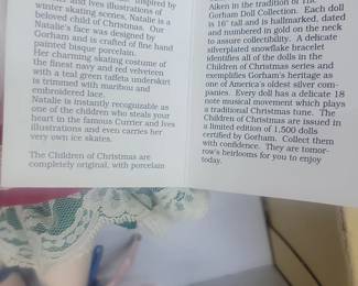 Gorham Natalie Doll from The Children of Christmas Collection third image