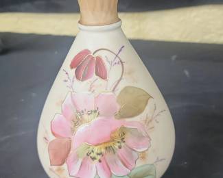 Robert Hanke Porcelain Vase with Floral Motif B