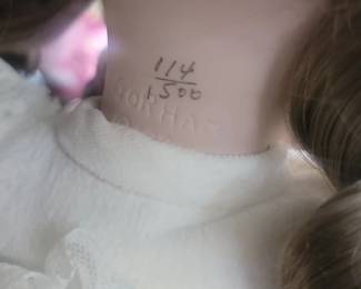 Gorham The Night Before Christmas Porcelain Doll fourth image