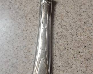 Vintage D. Peres Solingen Silver Plated Carving Fork second image
