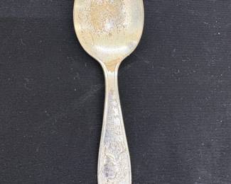 Sterling Silver This Little Piggy Childs Spoon