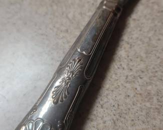Sterling Silver Butter Knife with Engraved Blade  Gorham Sterling fourth image