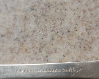 Rogers, Smith  Co. Coin Silver Plate Serving Fork second image