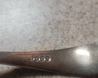 S. Kirk  Son Sterling Silver Repousse Berry Spoon third image