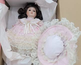 The Gorham Doll Collection Anniversary Porcelain Doll