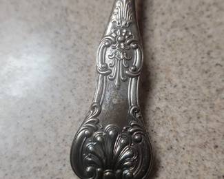 Sterling Silver Serving Spoon  Gorham Old Medici Pattern second image