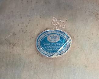 Wallace Baroque Silverplate F Serving Tray second image