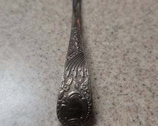 S. Kirk  Son Sterling Silver Repousse Berry Spoon second image