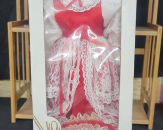 Gorham Petticoats  Lace First Annual Christmas Doll Christine