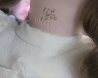 Gorham The Night Before Christmas Porcelain Doll fifth image