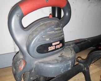 Craftsman 220 mph Electric Leaf Blower