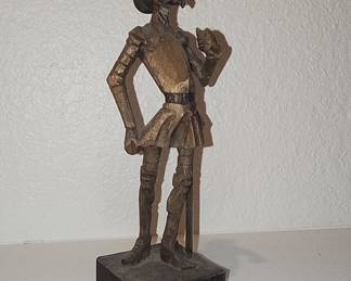 Wooden Figurine of Don Quixote