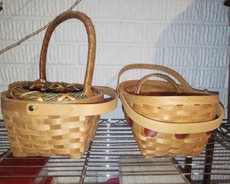 Set of Two Longaberger Baskets