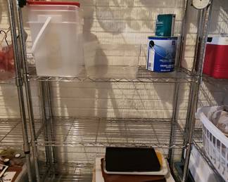 Wire Shelving Unit 