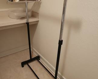 Adjustable Rolling Garment Rack