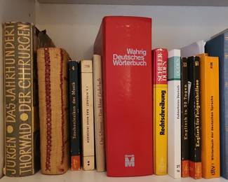 Collection of German Language Reference Books