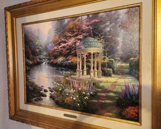 Thomas Kinkade - 'The Garden of Prayer'!