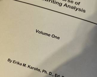 Handwriting Analysis Progam