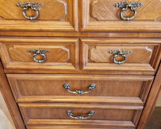 Vintage Stanley Highboy Dresser