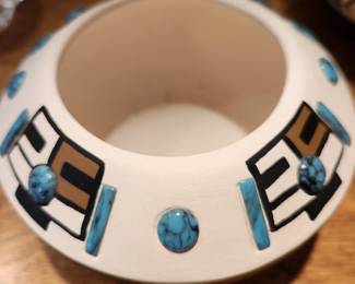 Hopi Native American Pottery - signed.