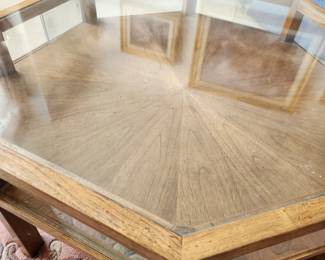 Vintage MCM- Mid-Century Modern Hexagon Coffee Table by Drexel.