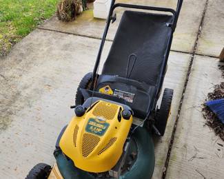 Yard-Man Mower.