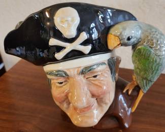 Long John Silver Toby Mug - Circa 1950's