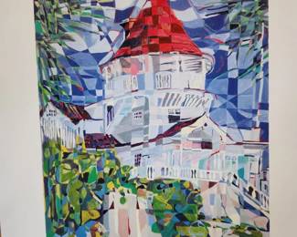 Print - 'Holly Hill House' by Keri Kernwinkel - Avalon/Catalina.