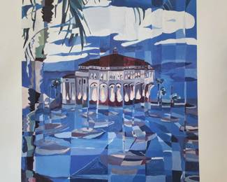 Karli Krenwinkel 'The Casino of Avalon'. Print.