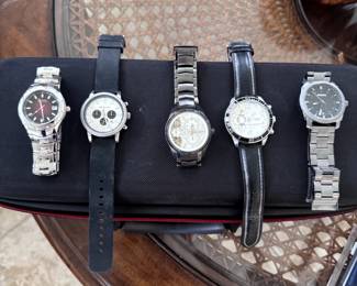 Fossil and Michael Kors men's watches