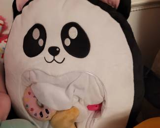   Plush Panda Pillow 