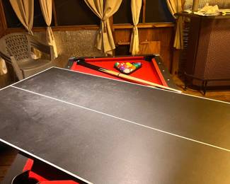 Pool/Ping Pong Table