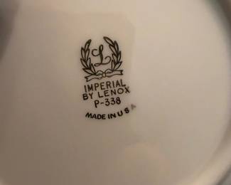 Service for 10 Lexox Imperial