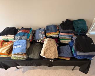 Sweaters and T-shirts