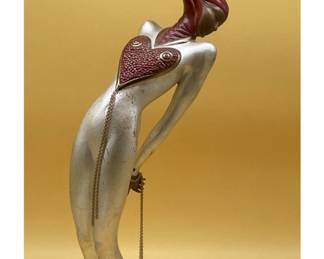 ERTE L'Amour - Bronze Sculpture Beautiful 21” Tall Limited Edition #’d /375