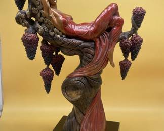 Erte - Heat 1989 Signed Bronze Sculpture Large Statue Very Good Condition 20”