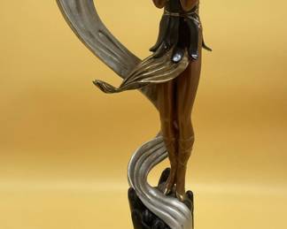 Beautiful ERTE BRONZE - “STRANDED” LTD ED #’d/375! 20” Tall