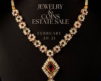 Black and Gold Elegant Indian Jewelry Sale Poster 2