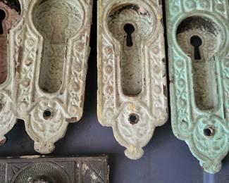 antique pocket door hardware