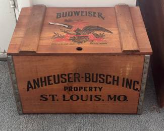 Coll Vintage Budweiser Box