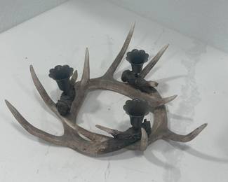 SW Deer Horn Candle Holder