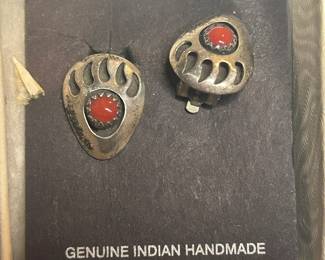 Jewelry Sterling Native American Earings 