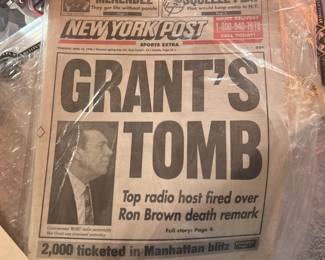 Vintage Historic Newspapers