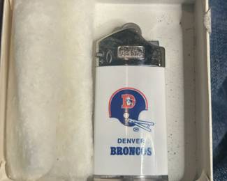 Vintage Broncos Lighter