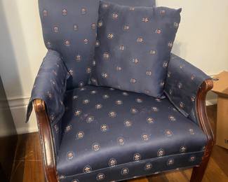 Antique accent chair